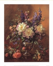 Garden Flowers - Art Print by Albert Williams | Movie Poster Prints from Posterazzi