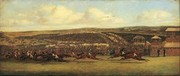 Finish of the Derby in 1868 - Art Print by Henry Thomas Alken | Movie Poster Prints from Posterazzi