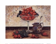 Strawberries and Cream - Art Print by Richard Henson | Movie Poster Prints from Posterazzi