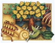 Golden Allusions II - Art Print by Eve Shpritser | Movie Poster Prints from Posterazzi