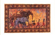 African Procession - Art Print by Gregory Alexander | Movie Poster Prints from Posterazzi