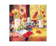 Still Life of Tulips - Art Print by Peter Graham | Movie Poster Prints from Posterazzi