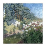 A Summer Garden - Art Print by A. Gronvold | Movie Poster Prints from Posterazzi