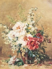 Peonies - Art Print by Francois Rivoire | Movie Poster Prints from Posterazzi