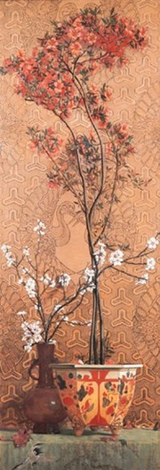 Decorative Floral Panel - Art Print by Charles Carol Coleman | Movie Poster Prints from Posterazzi