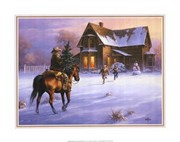 Bringing Home the Tree - Art Print by Jack Sorenson | Movie Poster Prints from Posterazzi