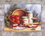 Apple Pie Recipe - Art Print by Peggy Thatch Sibley | Movie Poster Prints from Posterazzi