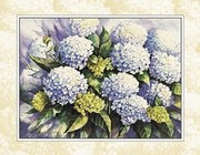 Blue Hydrangea - Art Print by Peggy Thatch Sibley | Movie Poster Prints from Posterazzi