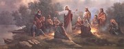 Jesus Spreading the Word (panel) - Art Print by Myung Bo | Movie Poster Prints from Posterazzi