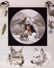 Born Hunters - Art Print by Gary Ampel | Movie Poster Prints from Posterazzi