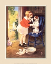 Playing Nurse - Sick Dog - Art Print | Movie Poster Prints from Posterazzi