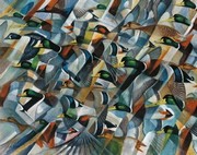 Mostly Mallards - Art Print by Ron Jenkins | Movie Poster Prints from Posterazzi