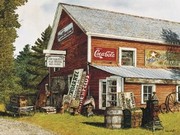 Antique Signs - Art Print by Michael Davidoff | Movie Poster Prints from Posterazzi