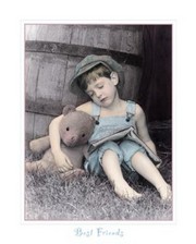 Best Friends - Art Print by Linda Joy Solomon | Movie Poster Prints from Posterazzi