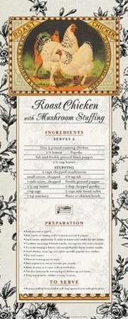 Roast Chicken - Art Print | Movie Poster Prints from Posterazzi