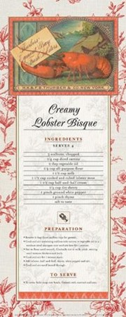 Lobster Bisque - Art Print | Movie Poster Prints from Posterazzi
