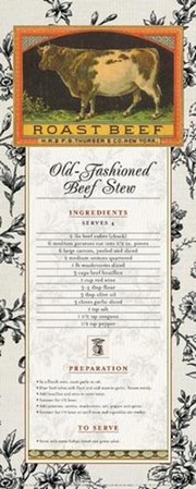 Beef Stew - Art Print | Movie Poster Prints from Posterazzi