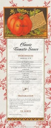 Tomato Sauce - Art Print | Movie Poster Prints from Posterazzi