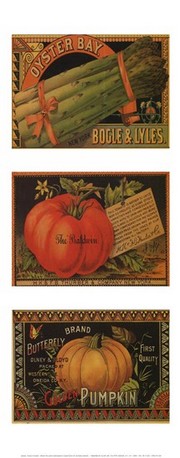 Vegetables Trio - Art Print | Movie Poster Prints from Posterazzi