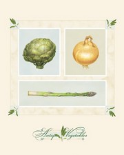 Alex Bloch - Antique Vegetables Size 20x16 - Art Print by Alex Bloch | Movie Poster Prints from Posterazzi