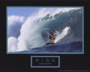 Risk-Surfer - Art Print | Movie Poster Prints from Posterazzi