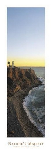Lighthouse With Cliffs - Nature's Majest - Art Print | Movie Poster Prints from Posterazzi
