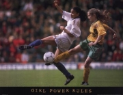 Girl Power - Soccer - Art Print | Movie Poster Prints from Posterazzi