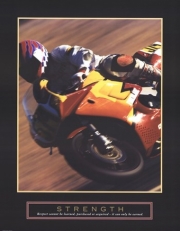 Strength - Motorbiker - Art Print | Movie Poster Prints from Posterazzi