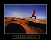 Determination - Runner - Art Print | Movie Poster Prints from Posterazzi