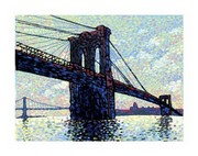 Brooklyn Bridge - Art Print by Neil Waldman | Movie Poster Prints from Posterazzi