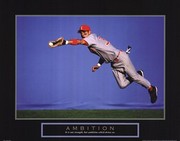 Ambition - Baseball Player - Art Print | Movie Poster Prints from Posterazzi
