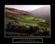 Success - Golf Course In Hills - Art Print | Movie Poster Prints from Posterazzi