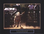 Courage - Bull Riding - Art Print | Movie Poster Prints from Posterazzi