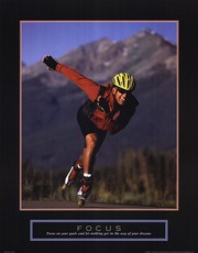Focus - Inline Skater - Art Print | Movie Poster Prints from Posterazzi