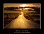 Challenge - Road - Art Print by T.C. Chiu | Movie Poster Prints from Posterazzi