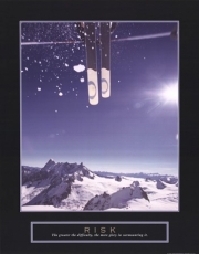 Risk - Ski - Art Print | Movie Poster Prints from Posterazzi