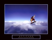Attitude - Skateboarder - Art Print | Movie Poster Prints from Posterazzi