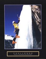 Challenge - Ice Climber - Art Print | Movie Poster Prints from Posterazzi