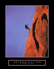 Determination - Climber - Art Print | Movie Poster Prints from Posterazzi