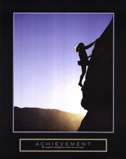 Achievement - Climber - Art Print | Movie Poster Prints from Posterazzi