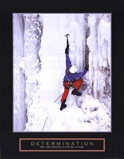 Determination - Ice Climber - Art Print | Movie Poster Prints from Posterazzi