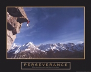 Perseverance-Cliffhanger - Art Print | Movie Poster Prints from Posterazzi