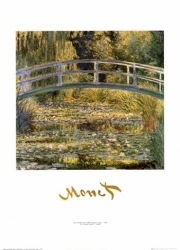 "Water Lilly Pond, c.1899" - Art Print by Claude Monet | Movie Poster Prints from Posterazzi