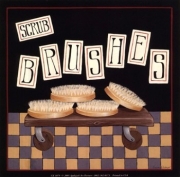 Scrub Brushes - Art Print by Susan Clickner | Movie Poster Prints from Posterazzi