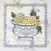 Silver Bowl with Grapes - Art Print by Debra Lake | Movie Poster Prints from Posterazzi