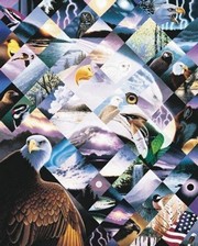 Wildlife Mosaics Eagle - Art Print by Daniel renn Pierce | Movie Poster Prints from Posterazzi