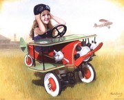 Airplane - Art Print by David Lindsley | Movie Poster Prints from Posterazzi