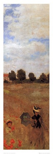 Poppies (Detail) - Art Print by Claude Monet | Movie Poster Prints from Posterazzi