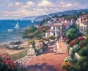 Beachside Path - Art Print | Movie Poster Prints from Posterazzi