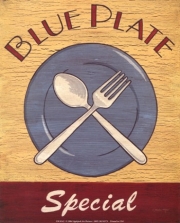 Blue Plate Special - Art Print by Louise Max | Movie Poster Prints from Posterazzi